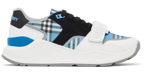 burberry blue white black|burberry blue shoes.